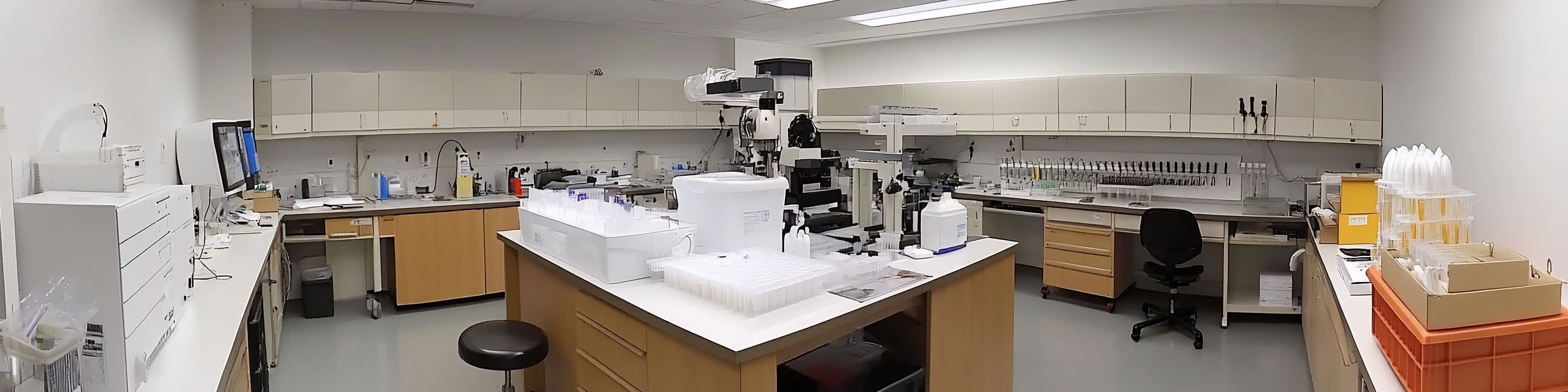 Laboratory microscope